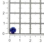 Хрустальные стразы в цапах/серебро, 6мм, 40 шт/упак, Astra&Craft (25 синий), 4AR169/176