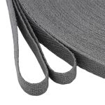 Тесьма (лента) киперная (100 х/б) 10 мм / 45.72 метра, 63 темно-серый, 6190-2017