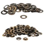 Люверсы металл ⌀12.0 мм (внутр.), №26, сталь, антик, 100 шт, New Star