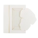 Коробка для 5 эклеров 25х15х5 см, белый, S-Chief BFC-040