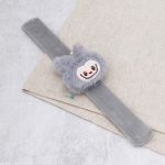 Браслет игольница монстрик серый 24 см