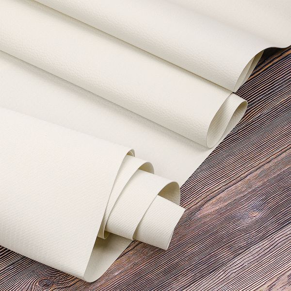 Экокожа 450 г/м², 140 см / 2 метра, KN.01 цв.белый