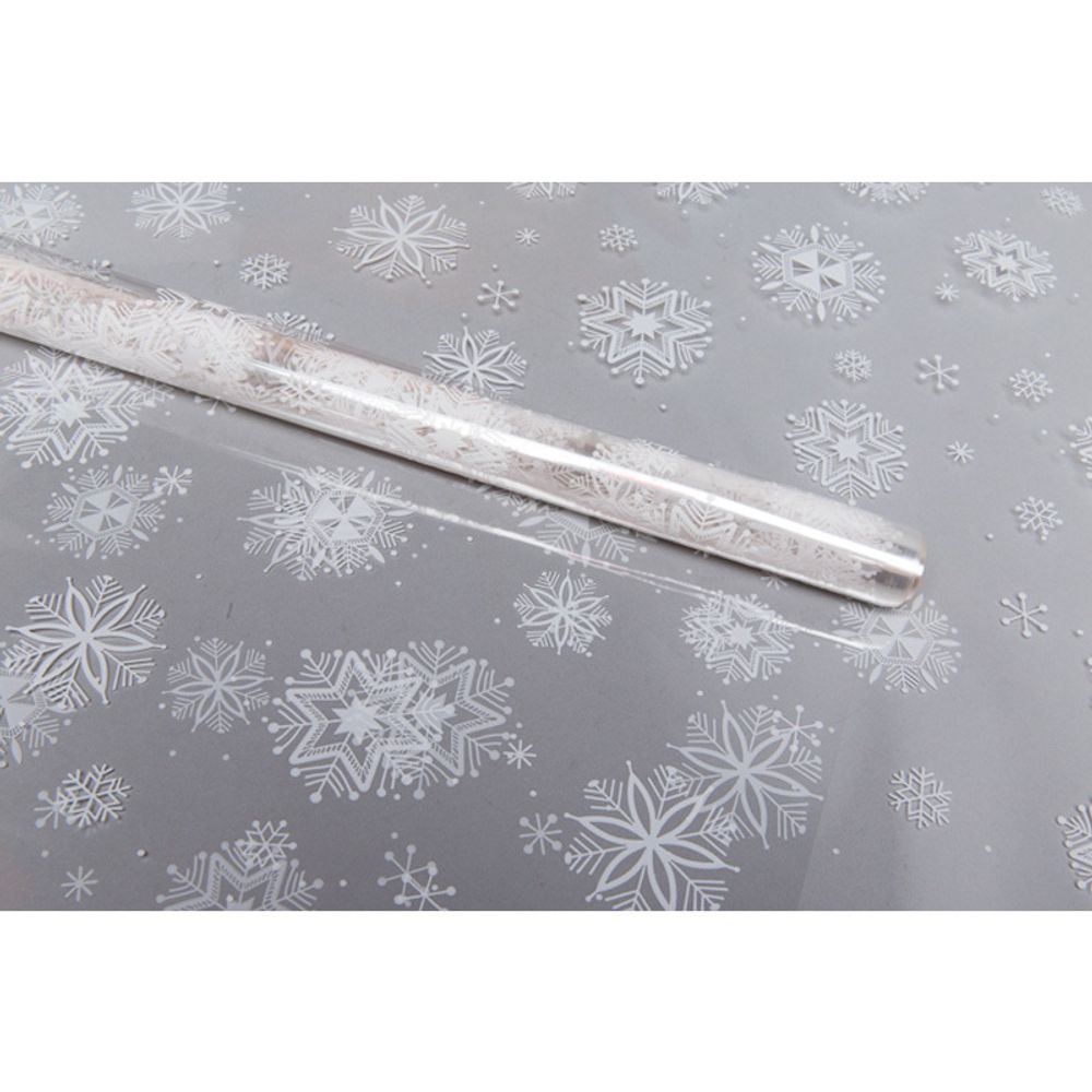 Пленка цветная Салютик 70см*10 м (белый) 4971