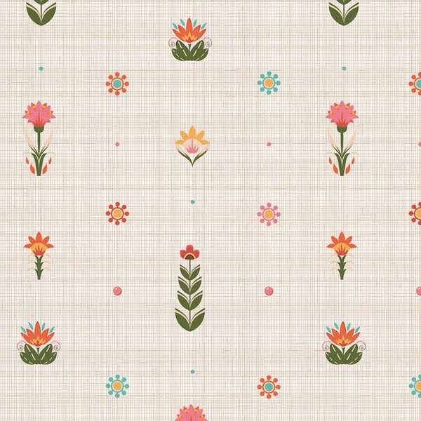 Ткань для пэчворка Peppy Лесные жители, отрез 50х55 см, 146 г/м², ЛЖ-08 белый, Peppy