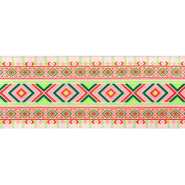 Лента (тесьма) жаккардовая 70.0 мм / 10±0.5 метров, 5, Gamma TRJ-116YP