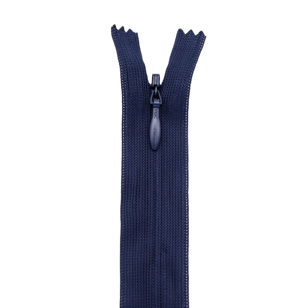 Молния потайная (скрытая) Т3 (3 мм) 1 зам., н/раз., 20 см, синий, 31203 / 20, 10 шт