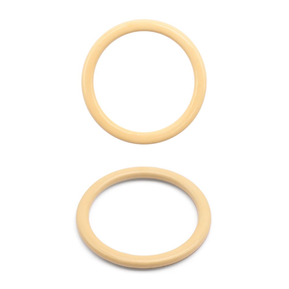 Кольца для бюстгальтера металл ⌀15.0 мм, 20 шт, C180 телесный, ГВ800