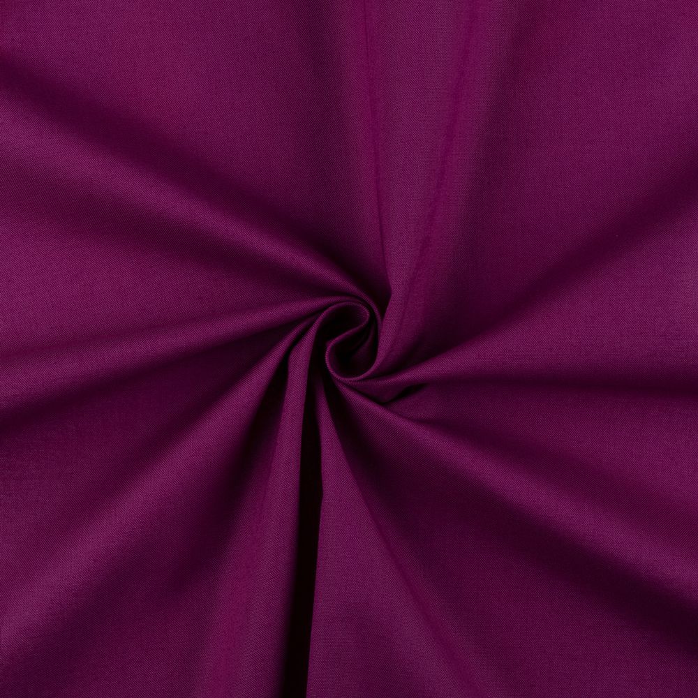 Ткань для пэчворка Peppy Краски жизни Люкс, рулон 112 см / 5 метров, 19-2431 пурпурный, Peppy