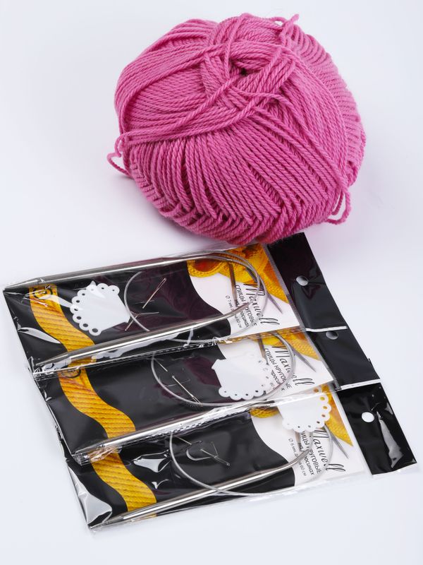 Набор круговых спиц для вязания Maxwell Black 60 см (5.0 мм/6.0 мм/7.0 мм)