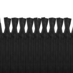 Молния трактор Arta Т5 (4.5 мм) 1 зам., разъем., 50 см, цв. 077 черный, уп.5 шт