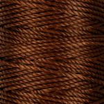 Нитки для кожи вощёные (полиэстер) 40 м, 002 св. коричневый, LC-006, Промысел