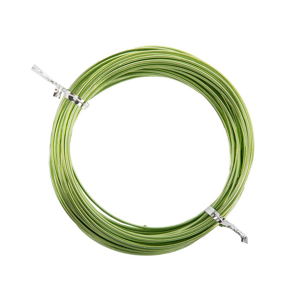 Проволока для плетения ⌀1.5 мм,±0.5 м, 08 св.зеленый, Промысел MM-003