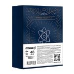 Комплект тетрадей со справочным материалом Линия успеха, софт тач ламинация + тиснение фольгой, A5+ 48 л. 12 шт, на скобе 65 г/м², белизна 100 %, клетка/линия, 01051 12 предметов, Светоч 48К35