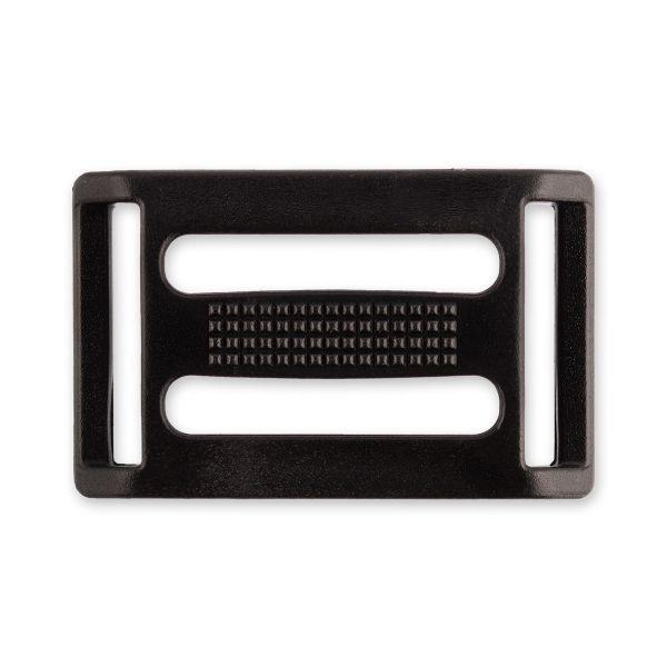 Пряжка регулировочная пластик 20х25 мм, 100 шт, черный, Gamma SAR008