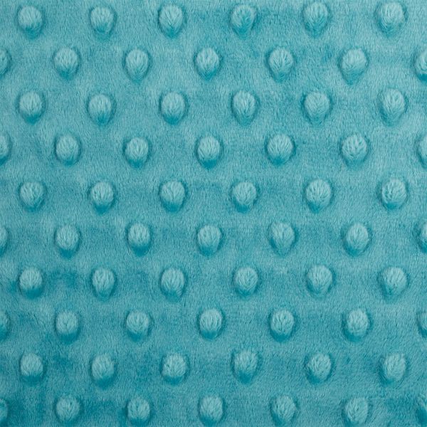 Плюш (ткань) Peppy 02 PEVD 309 г/м², 48х48 см, 25 сине-зеленый