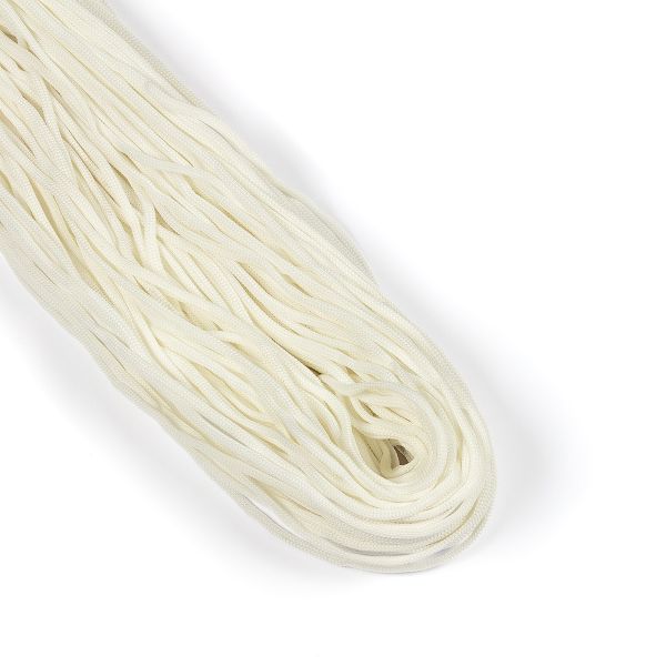 Шнур плетеный ⌀4.0 мм, 100±5 м, мелк. плетение, белый, Gamma Т-02 (4с2)