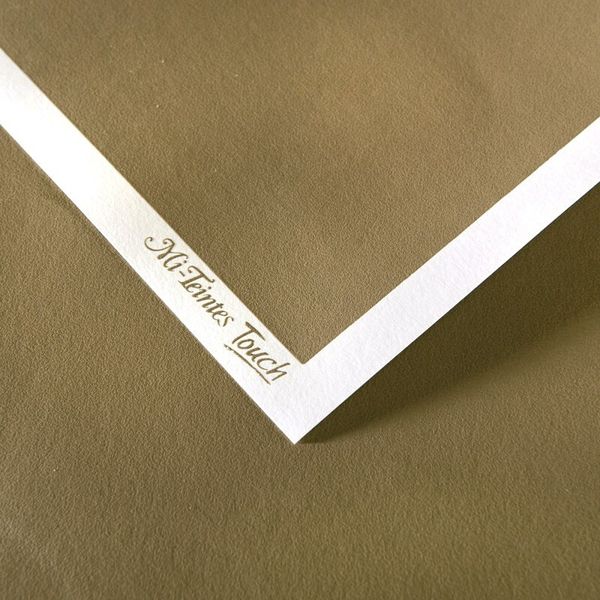 Бумага для пастели 350 г/м², 50х65 см, 10 листов, №336 Коричневый песочный, Canson Mi-Teintes Touch C200005421