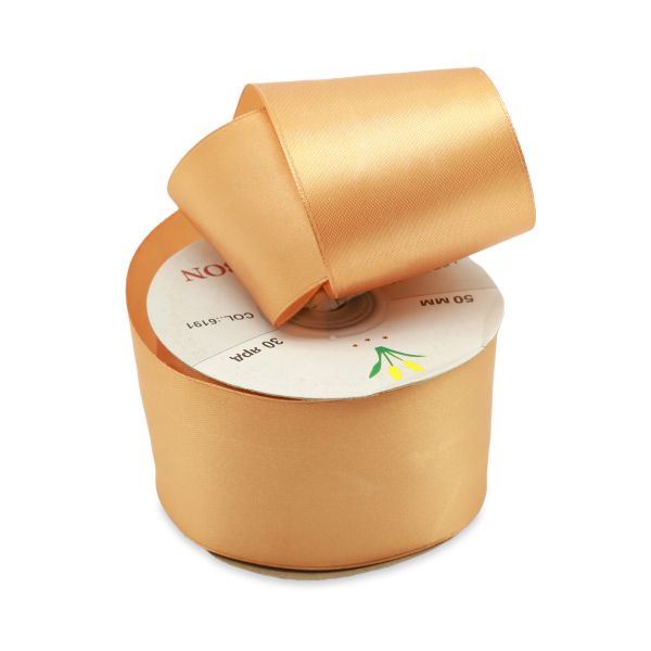 Лента атласная 1-сторонняя 50.0 мм / 27.4±2 метров, 6191, 12, Globus