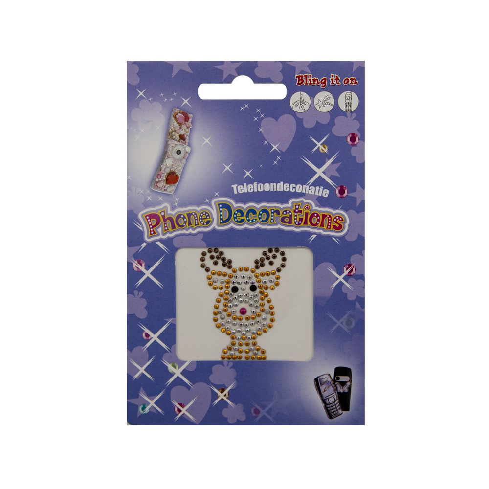 Наклейки декоративные, стразы, 1026/7315