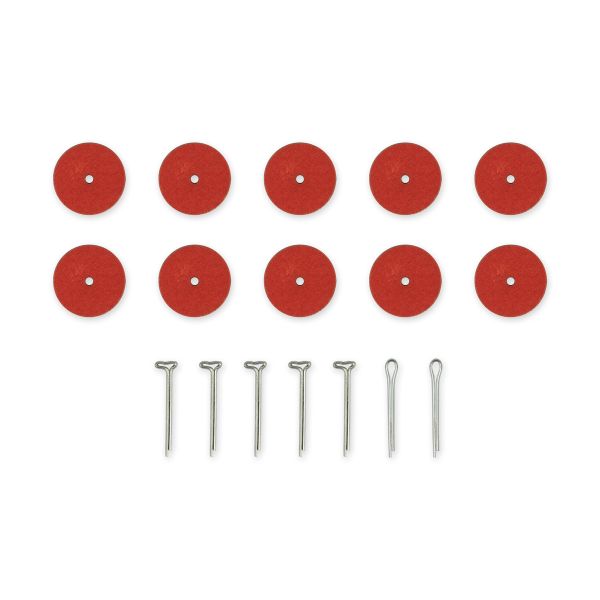 Набор креплений для суставов мишек Тедди фибра ⌀20 мм, 5 шт, NCF-20, HobbyBe NCF-20