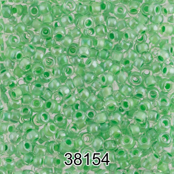 Бисер Preciosa 10/0 (2.3 мм), 500 г, 38154 (Ф511) св.бирюзовый