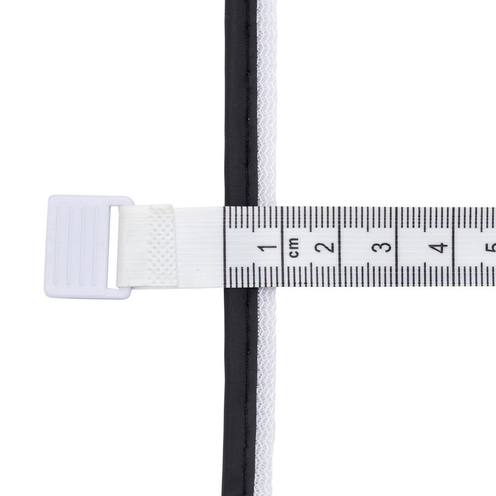 Кант отделочный светоотражающий 10 мм / 91.4 метр, черный, 3AR2732