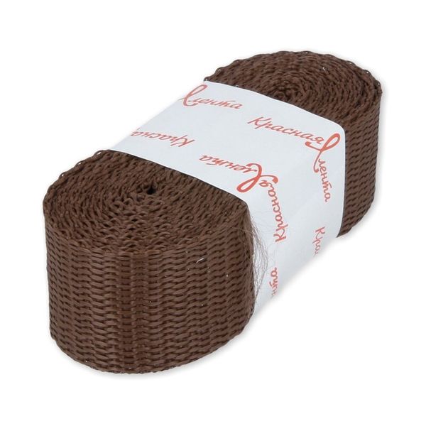 Стропа (ременная лента) 30 мм / 5х2.5 метра, фасовка, коричневый, 3713 (3075_3590)