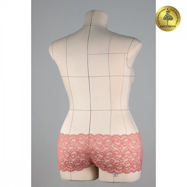 Кружево бельевое эластичное 180 мм / 3 метра, TBY.L1672, цв.154 розовый персик, Kruzhevo