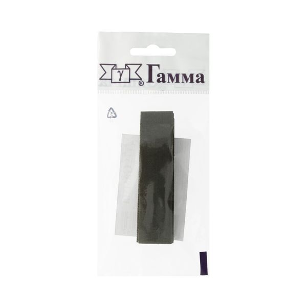 Лента контактная липучка фасовка (велкро) пришивная 20 мм / 5 шт по 25 см, 093 хаки, Gamma LG-20, ПАРА (крючок+петля), качество 