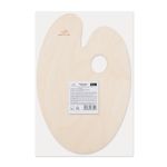 Палитра деревянная 20x30 см, FSPK-2030, овальная, Vista-Artista