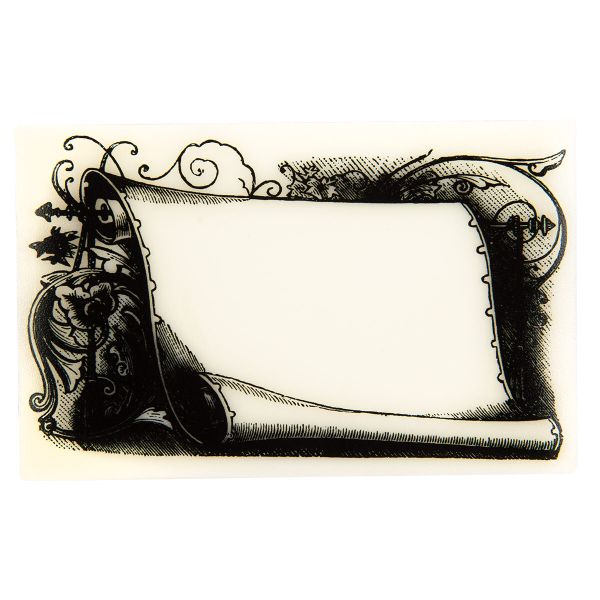 Штамп 5.8х8.4 см, 03 Свиток, Mr.Painter TSM-05