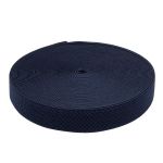 Резинка для подтяжек (помочная) 40.0 мм / 25 метров, 25.2 г/п.м., 233 индиго синий, 6123-9344