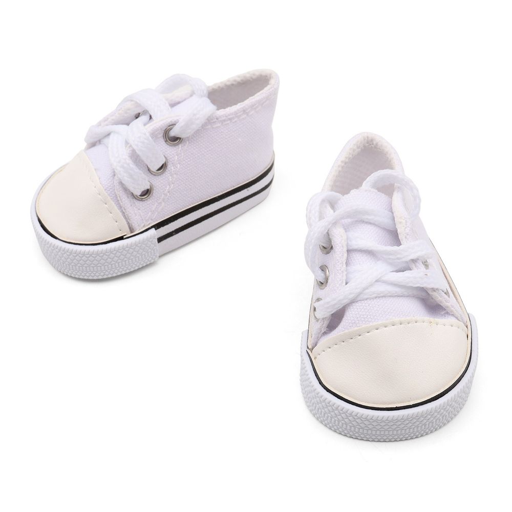 Кеды для кукол 7.5х4.0х3.5 см, 1 пара, Astra&amp;Craft (белый), SH-0028