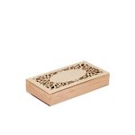 Заготовка деревянная Купюрница, бук, 19х10х3 см, с резной крышкой, ВД-749 Mr.Carving