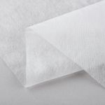 Флизелин неклеевой водорастворимый для вышивания 35±5 г/м², отрез 160х500 см, белый, Gamma GDD-035