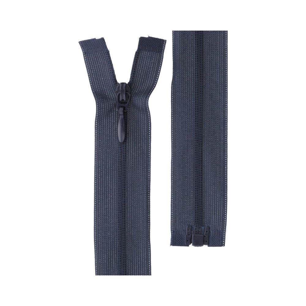 Молния спираль потайная плательная Т3 (3 мм) 1 зам., разъем., 20 см, 318 т.синий, G103L Gamma, 10 шт