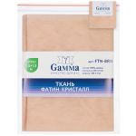 Фатин кристалл 18±2 г/м², 150х150 см, 44 золотистый беж, Gamma FTN-BRN