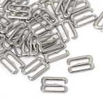 Крючки для купальника металл 10.0 мм, никель, 1000 шт