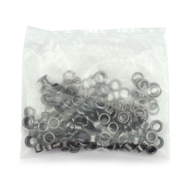 Люверсы металл ⌀_3.0 мм (внутр.), чер.никель, 100 шт, S090811, BIG