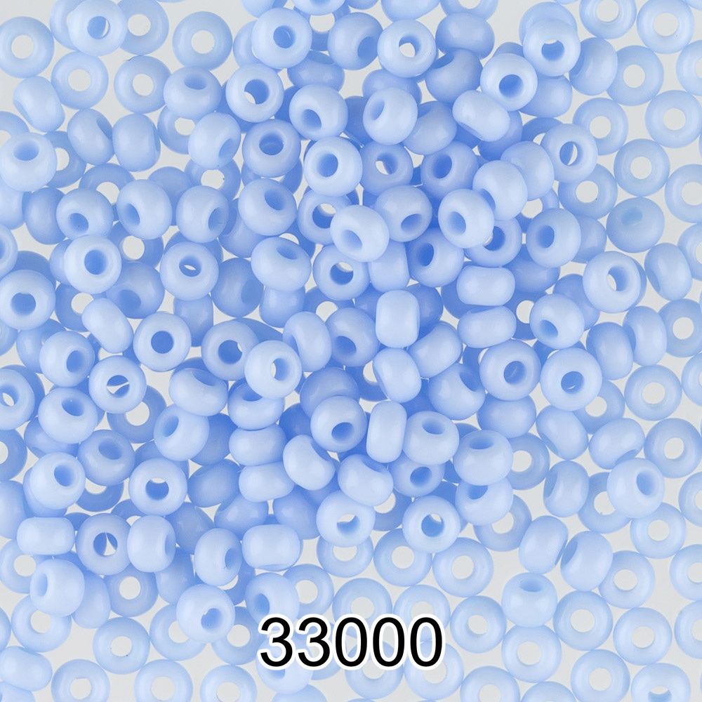 Бисер Preciosa 10/0 (2.3 мм), 500 г, 33000(Ф171) св.сиреневый