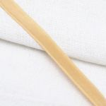 Лента бархатная (тесьма) 10.0 мм / 10±0.5 метров, рис. 8508, цв.24 св.золото