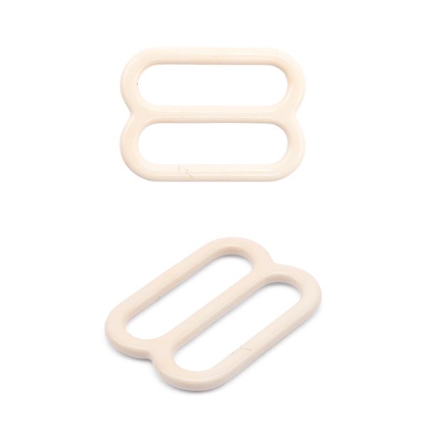 Рамки-регуляторы для бюстгальтера металл 12.0 мм, 20 шт, C571 молочный, ГВ1008