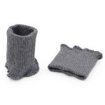 Манжеты трикотажные 8.5х9.5 см, 1 пара, плотные, 161/м св.маренго