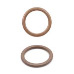 Кольца для бюстгальтера металл ⌀9.5 мм, 20 шт, C072 шиншилла, ГВ800