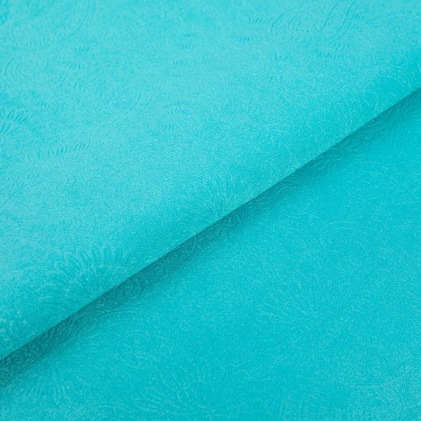 Ткань блузочная 200 г/м², 150х150 см, 16-4725 бирюзовый, Gamma FSF-02