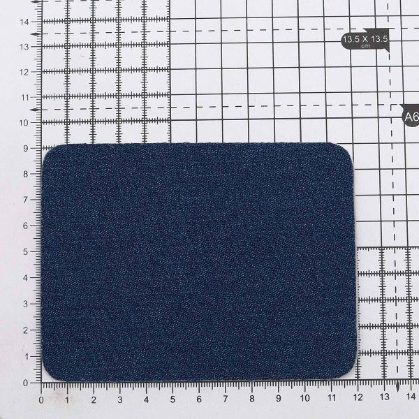 Термозаплатка, джинс, 90x120мм (индиго (blue3)), AZ08, 2 шт