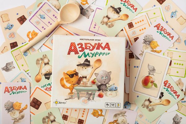 Игра настольная Азбука Мурррзе, Эврикус BG-17079