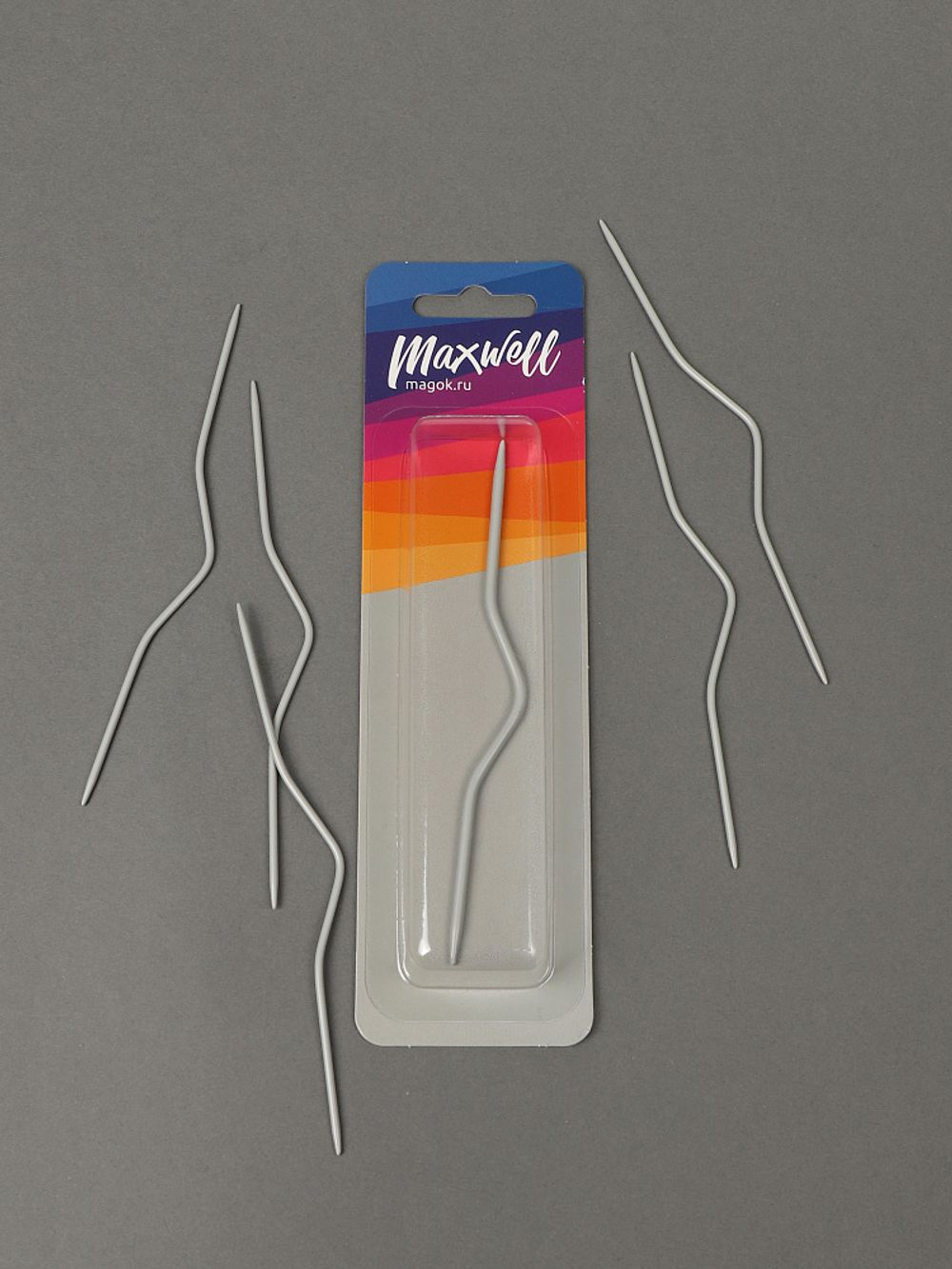 Спицы вспомогательные Maxwell Accessories для вязания косичек TBY-СКТ-2, разм 2.0х120 мм