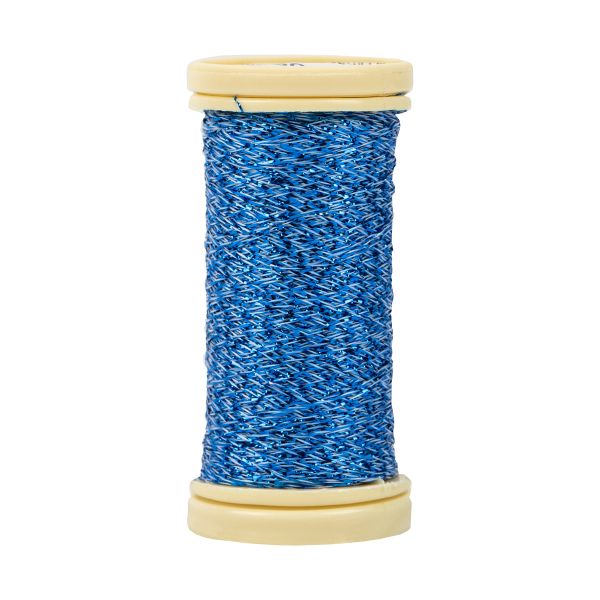 Мулине Gamma металлик M 5 мотков по 50 метров, M-137 белый/яр.голубой, Gamma BRILL