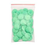 Пуговицы на ножке 28L (18мм), пластик (Green (зеленый)), NE68, 48 шт